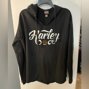 Harley-Davidson Women's Foiled Swirl Pullover Hoodie